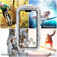 Wasserdichte Tauchhülle für iPhone mit 40 m Tiefe Schutz & Touch-Steuerung – AquaShield