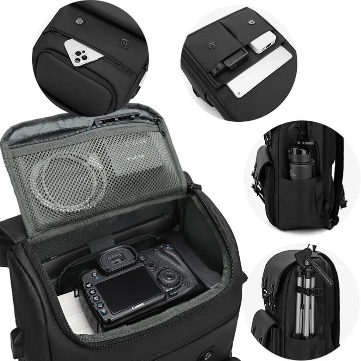 Wasserdichte Kamera Schultertasche – Arven – (Große Kapazität)
