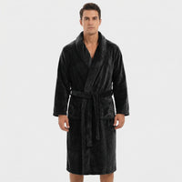 Shawl Collar Full-Length Dressing Gown - Derrick