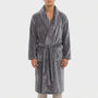 Shawl Collar Full-Length Dressing Gown - Derrick