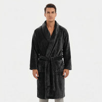 Shawl Collar Full-Length Dressing Gown - Derrick