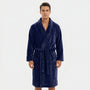 Shawl Collar Full-Length Dressing Gown - Derrick