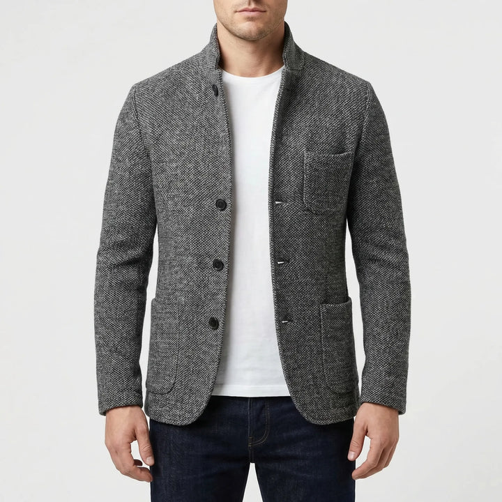 Short-Length Fitted Men's Blazer - John