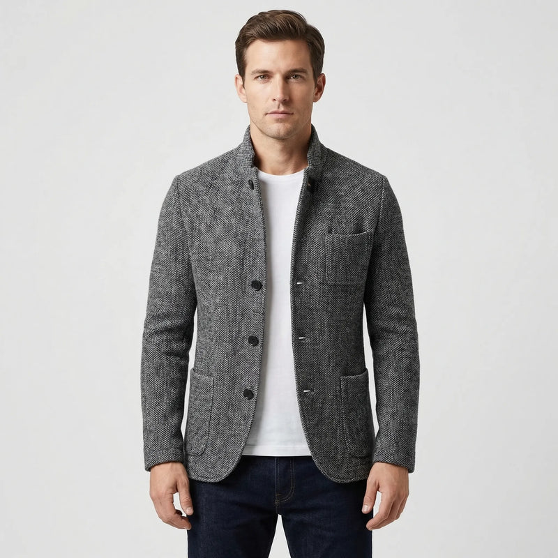 Short-Length Fitted Men's Blazer - John