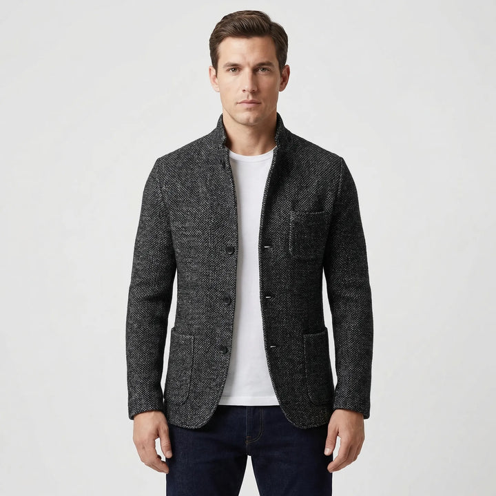 Short-Length Fitted Men's Blazer - John