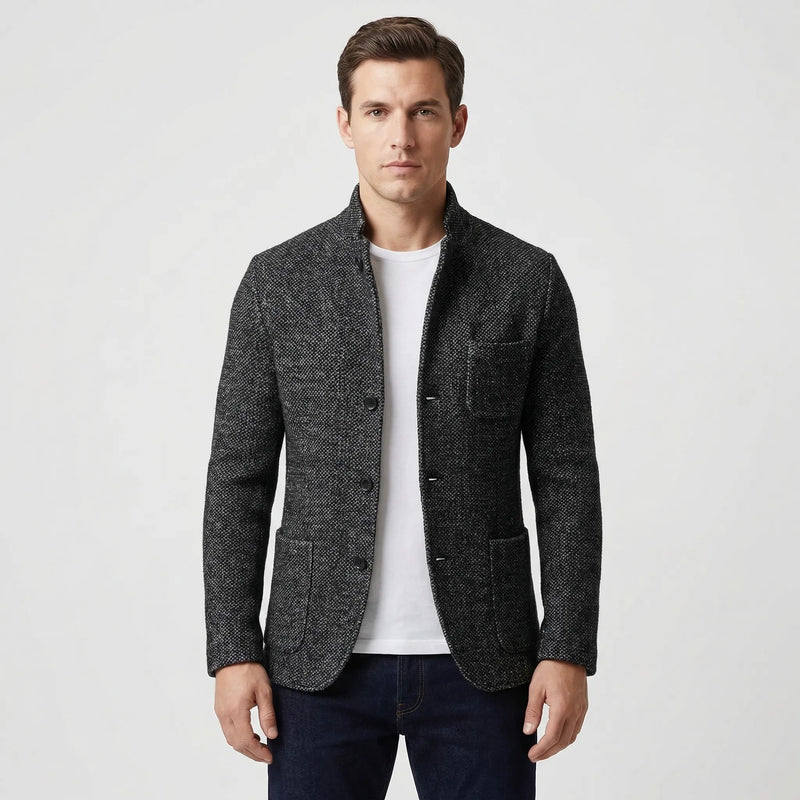 Short-Length Fitted Men's Blazer - John