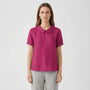 Short Sleeve Collared Women's Top - Maria