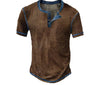 Short Sleeve Henley T-Shirt - Danny