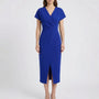Side-Split Bodycon Midi Dress - Connie