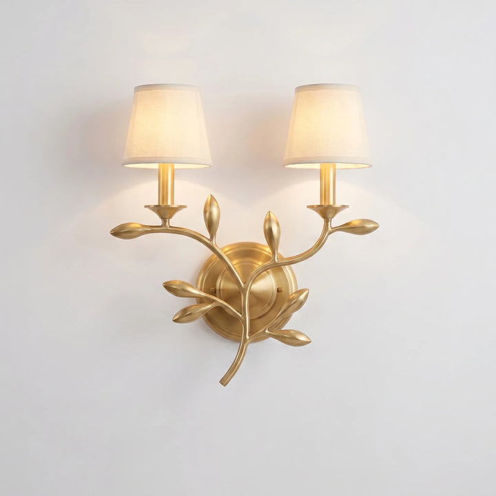 Single-Arm Botanical Wall Light -  Foliara