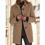 Single-Breasted Mid-Length Overcoat - Daisy