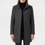 Single-Breasted Mid-Length Overcoat - Daisy