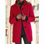 Single-Breasted Mid-Length Overcoat - Daisy