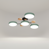 Skandinavische LED Deckenleuchte - SkandiGlow