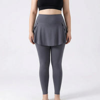 Skort Leggings Mit Hoher Taille - Lydia