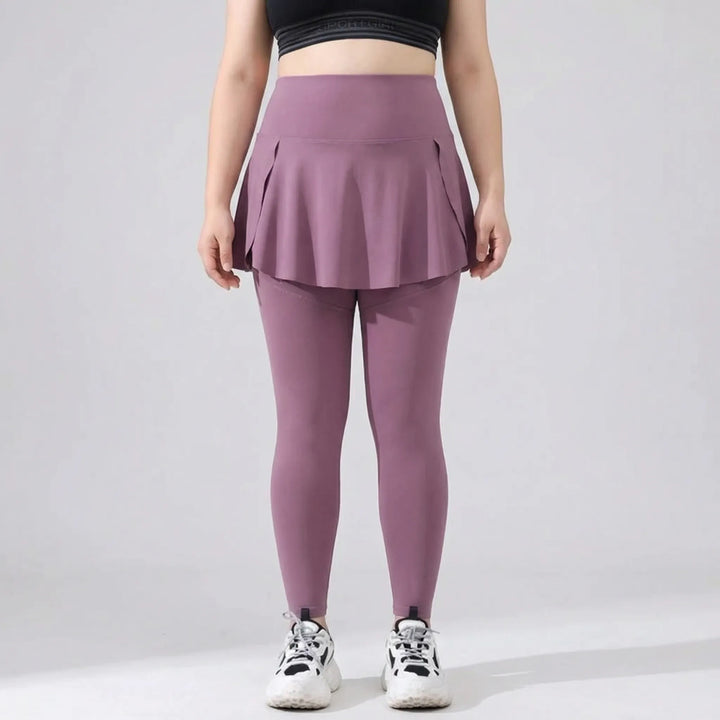 Skort Leggings Mit Hoher Taille - Lydia