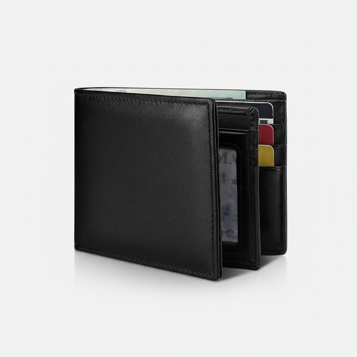 Skórzany Portfel Męski - LuxeWallet 