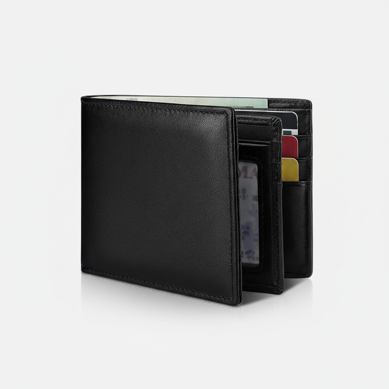 Skórzany Portfel Męski - LuxeWallet 