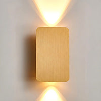 Sleek Rectangular Wall Sconce - Scandara