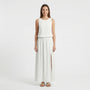 Sleeveless Maxi Dress With Side Split - Vickie
