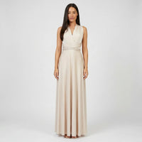 Sleeveless Wrap-Style Maxi Dress - Vickie
