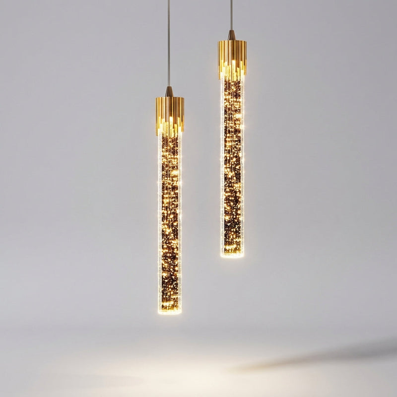 Slim Cylindrical Pendant Light -  Lumicylix