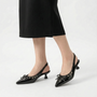 Slingbacks Kitten Heel Mit Spitzer Kappe - Kristina