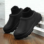 Slip-On Clog With Knitted Ankle Cuff - Madeline