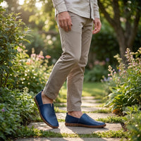 Slip-On Men's Loafer With Stitched Sole - Rafael