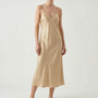 Slipkleid Mit Schimmernder Struktur -  Lois