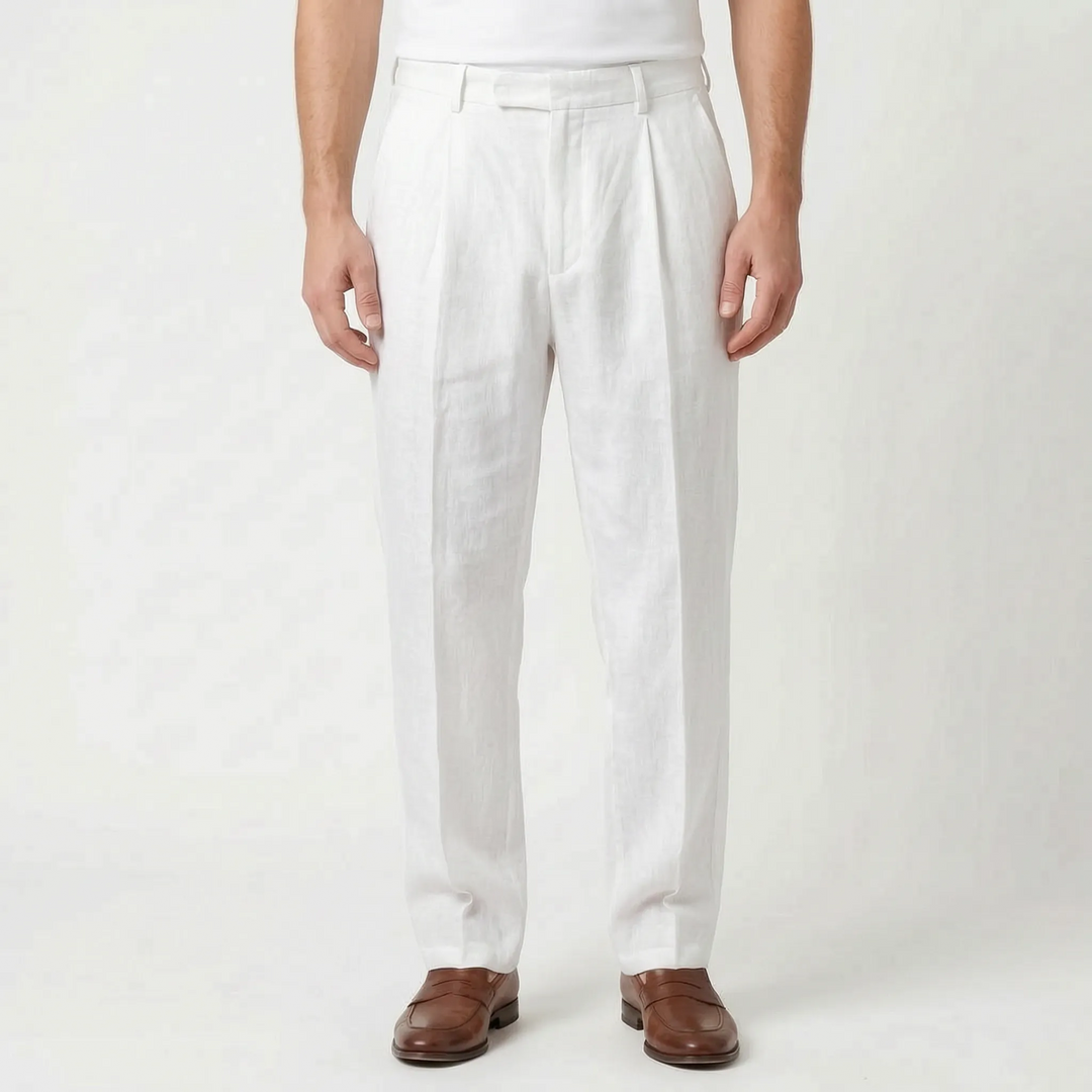 Smart-Casual-Hose Mit Bundfalte -  Caleb