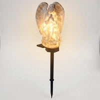 Solar-Powered Angel Figurine Stake Light -  Seraphelle