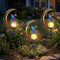 Solar-Powered Fairy Moon Garden Light -  Faerista