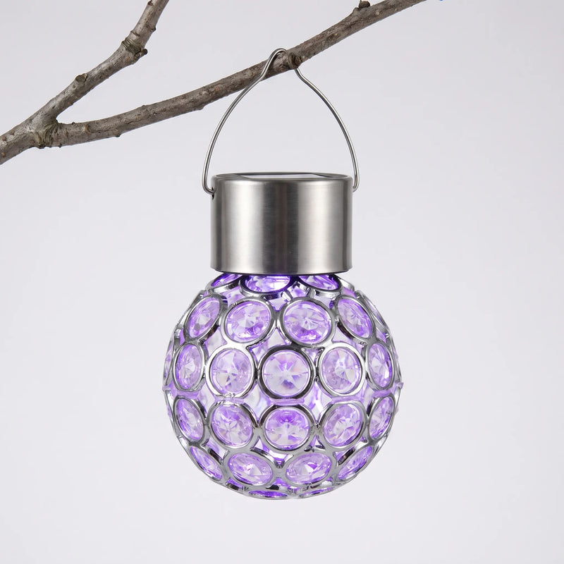 Solar-Powered Hanging Ball Lantern -  Lumivörb