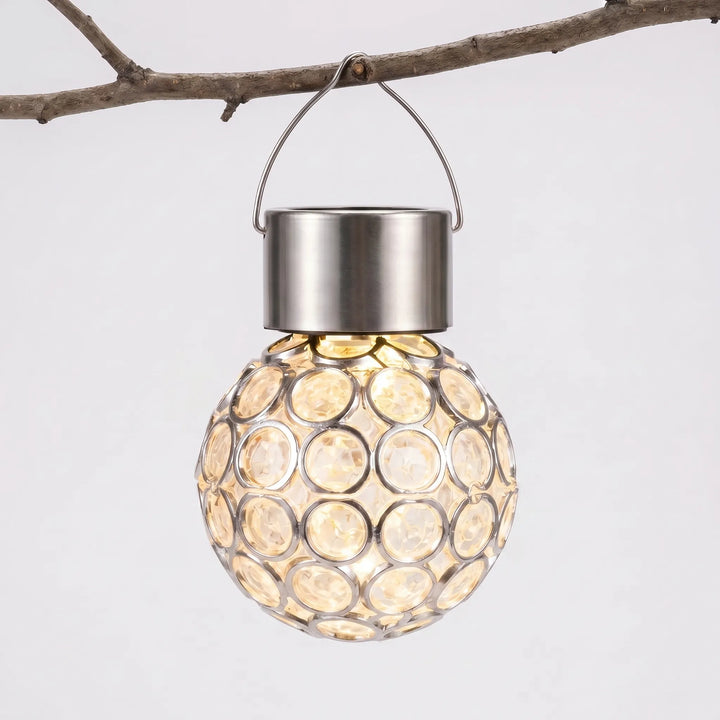 Solar-Powered Hanging Ball Lantern -  Lumivörb