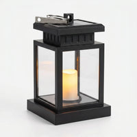 Solar LED Candle Lantern With Flickering Effect -  Glowtern