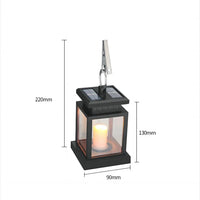 Solar LED Candle Lantern With Flickering Effect -  Glowtern