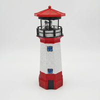Solar LED Lighthouse Garden Ornament -  Beaconara