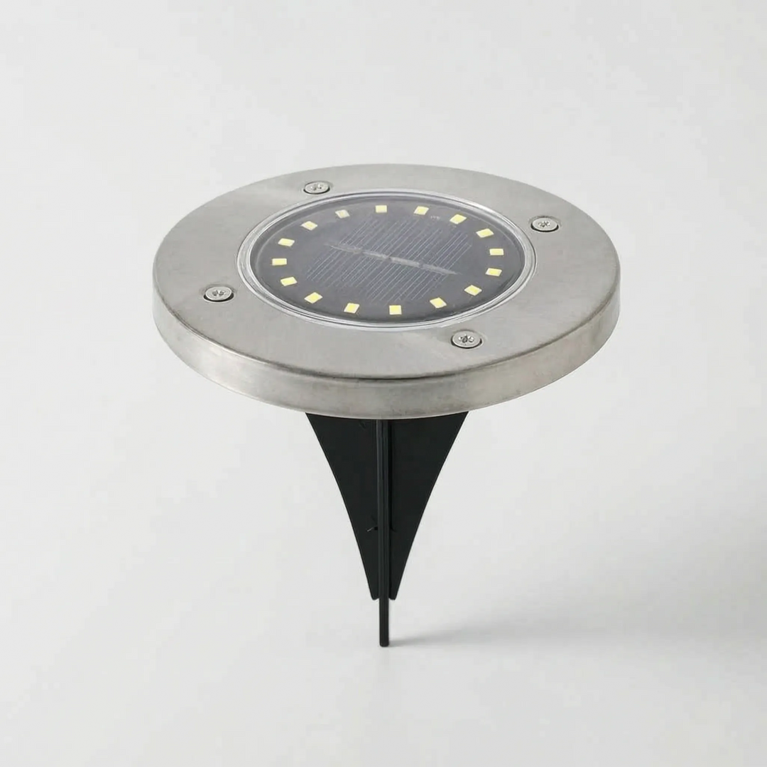 Solarbodenleuchten Für Den Garten - Lumidisk