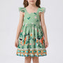 Sommerkleid Für Mädchen Mit Tropischem Print - Tropela