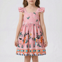 Sommerkleid Für Mädchen Mit Tropischem Print - Tropela