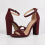 Sommerliche Party-Sandalen Mit Breitem Absatz - Gloria
