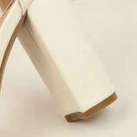 Sommerliche Party-Sandalen Mit Breitem Absatz - Gloria
