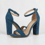 Sommerliche Party-Sandalen Mit Breitem Absatz - Gloria