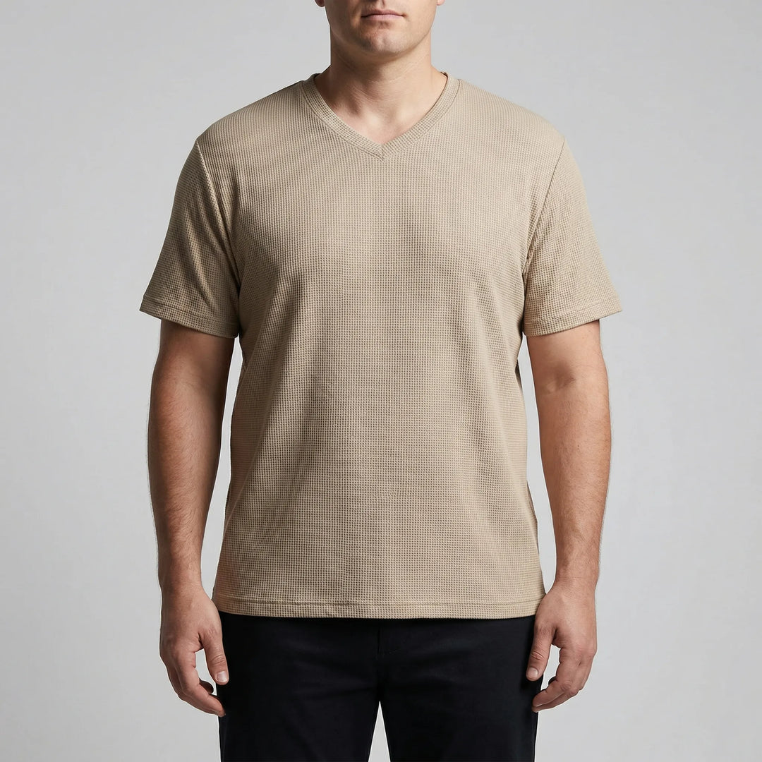 Sommerliches Herren T-Shirt Mit V-Ausschnitt - Melvin