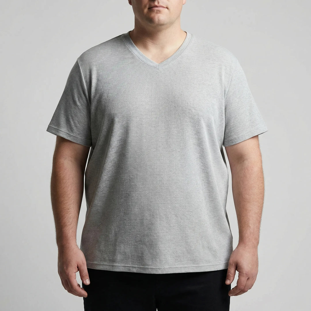 Sommerliches Herren T-Shirt Mit V-Ausschnitt - Melvin