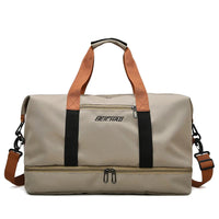Spacious Gym Bag With Separate Shoe Compartment - Betsy