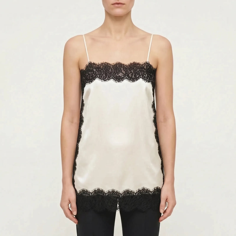 Spaghetti Top Mit Spitze -  Lois