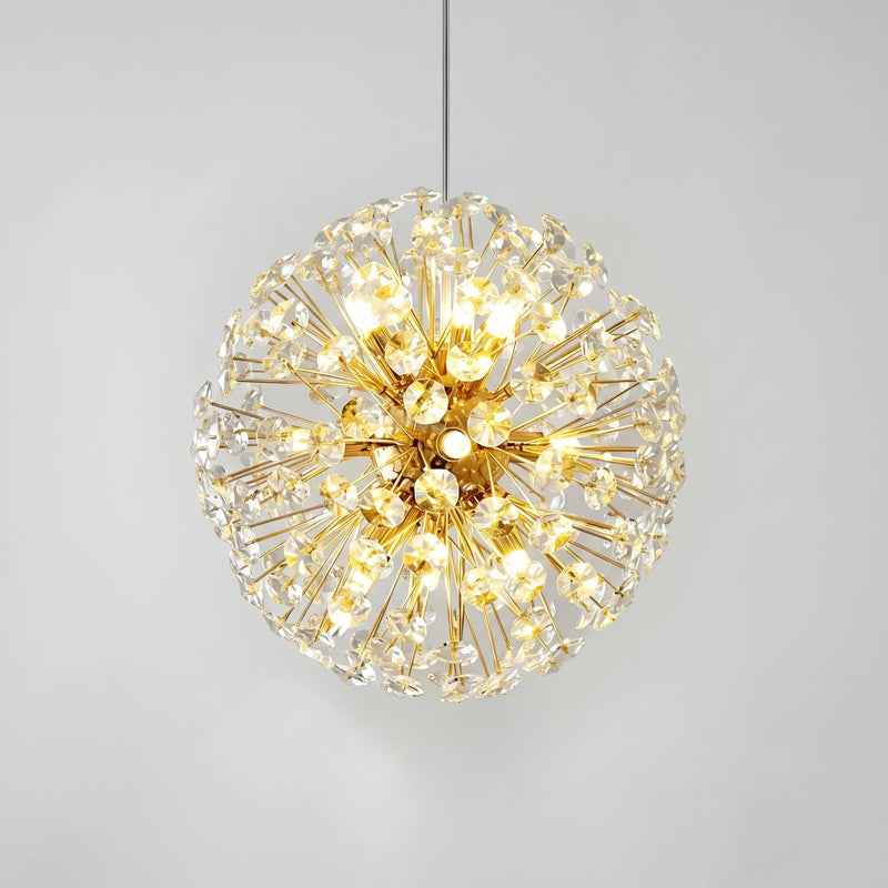 Spherical Crystal Pendant Chandelier -  Lumivara