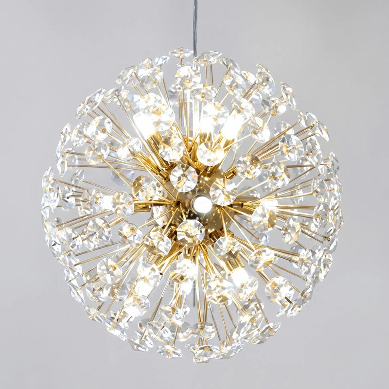 Spherical Crystal Pendant Chandelier -  Lumivara